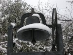 School bell gets a snow day!