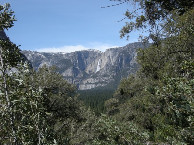 Yosemite Falls from Sierra Point Trail