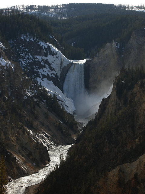 Lower Yellowstone Fall from Artist Point