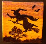 Mini Witch Flying