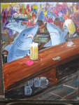 Sharks and Beer at the Bar