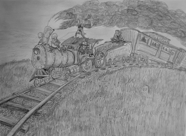 The Crazy Train sketch