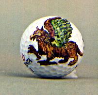 The Griffin golf art