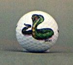 Cobra Snake golf ball
