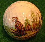 Mighty T-Rex golf ball