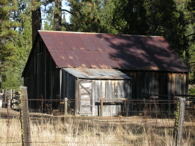 Old Barn on Evergreen Road