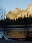 End of the Day: Merced River and Bridalveil Fall
