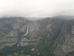 Yosemite Falls on a Cloudy Day