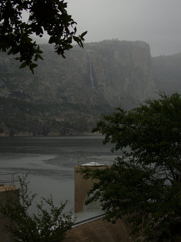Gray Day at the Hetch Hetchy Spillway
