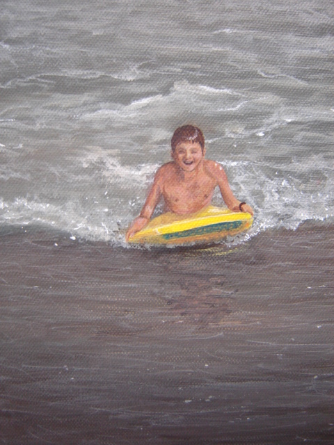 Nathan On A Wave