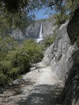 Yosemite Falls and the Trail