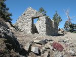 Remains of building on Mt. Islip