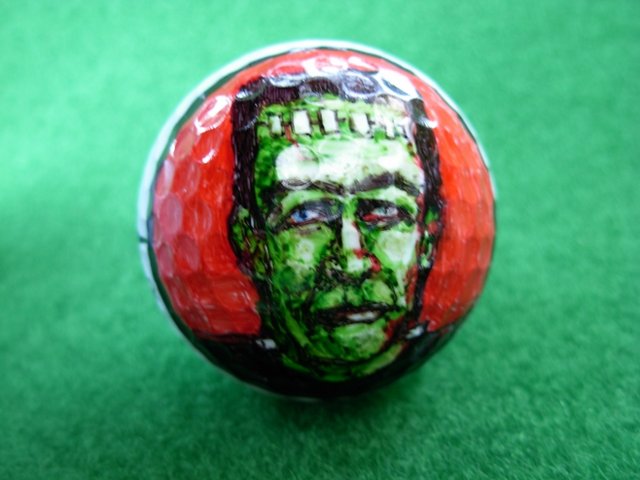 Frankenstein golf ball