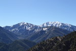 View of Mt. Baldy from the trail