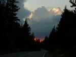 Sunset Near Tuolumne Meadows