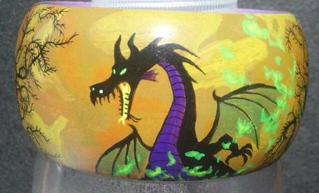 Maleficent Dragon Bracelet #31 view 1....Not for sale!