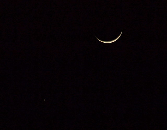 Moon, Mars and Venus