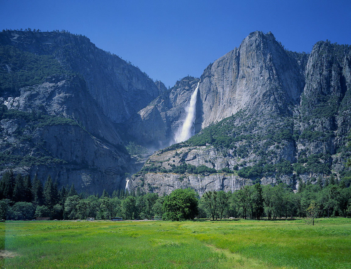 Yosemite Falls (4x5 film)