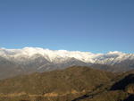 Mt. Baldy, Clouds, and Snow