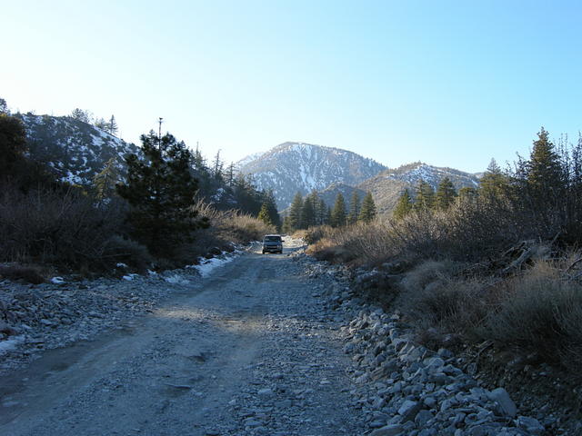 Dirt Road in Lytle Canyon