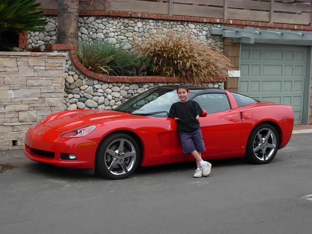 Russell and the Vette