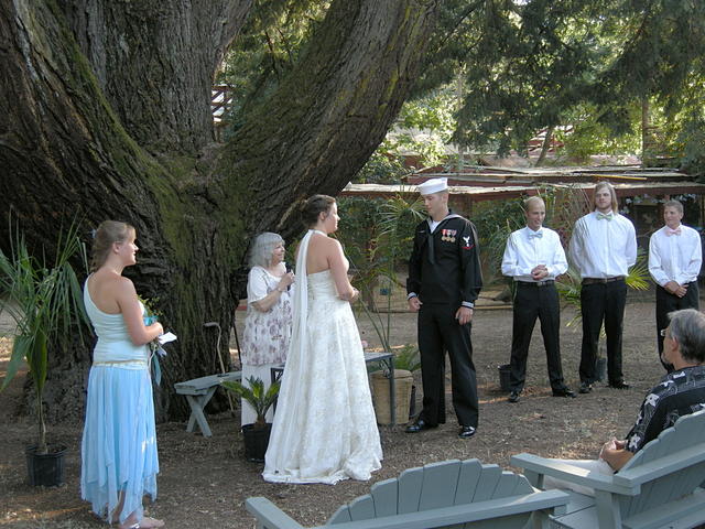 During the Ceremony