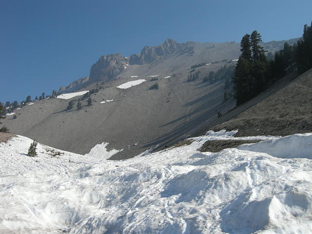 Lassen Peak from the Trailhead