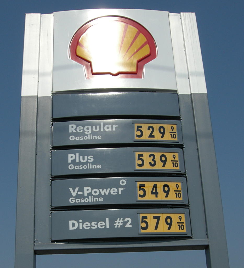 Scary Gas Prices at Bridgeport, California