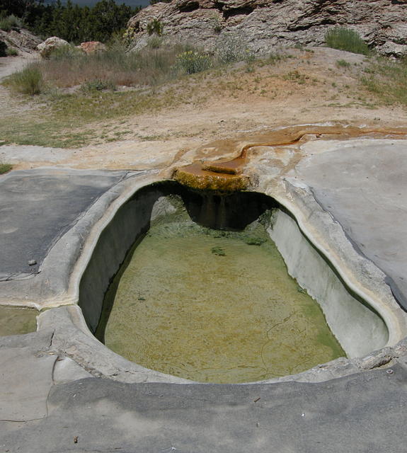 Upper Pool at Travertine Hot Springs