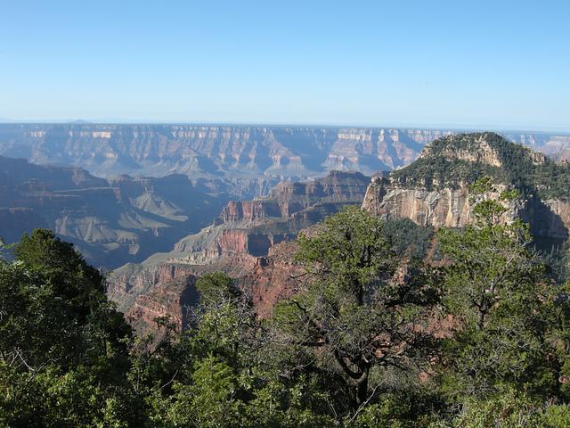 Grand Canyon from near the North Rim Lodge